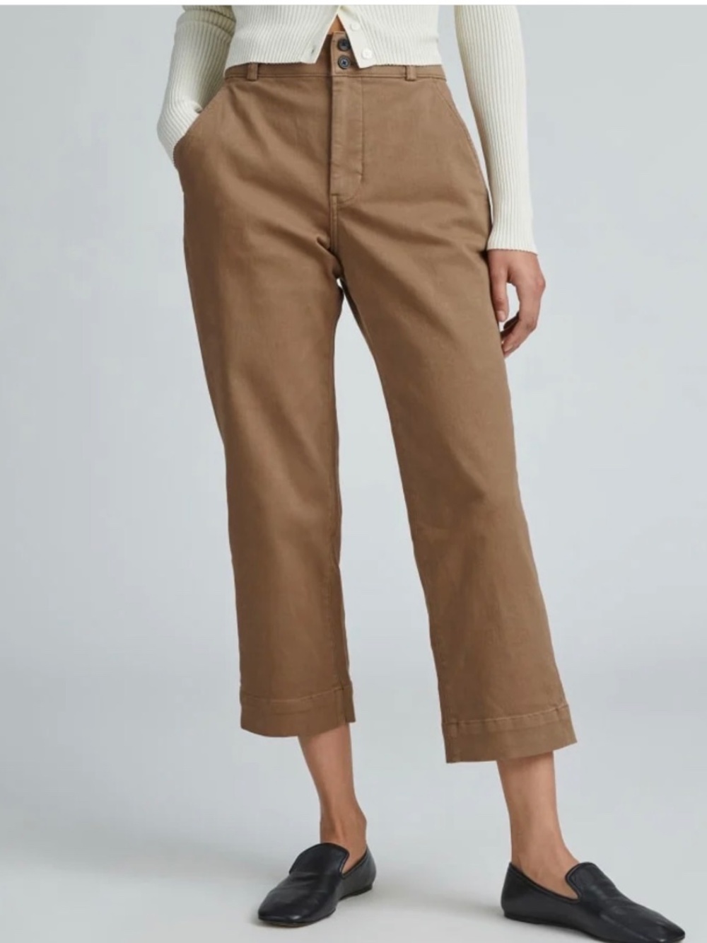Everlane High- Rise Straight Leg Pant Size 6
